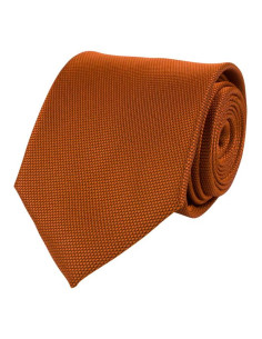 Dark Orange Polyester Tie...