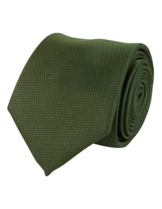 Green Polyester Tie Solid