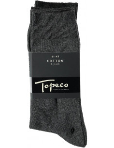 Topeco Cotton Sock 4 Pack