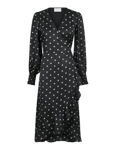 NEO NOIR-EVA RETRO DOT DRESS
