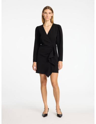 SELECTED FEMME-SINE SHORT RUFFLE DRESS SELECTED FEMME-SINE SHORT RUFFLE DRESS