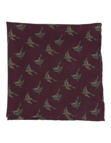 PORTIA-WOOL POCKET SQUARE