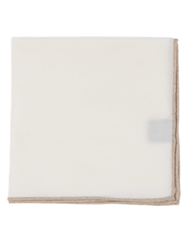 PORTIA-COTTON POCKET SQUARE