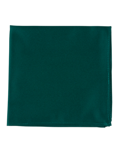 PORTIA-Dark Olive Solid Pocket Square...