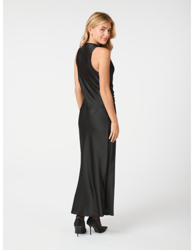 NEO NOIR-RIMA HEAVY SATEEN DRESS NEO NOIR-RIMA HEAVY SATEEN DRESS