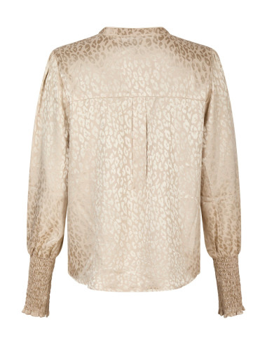 NEO NOIR-LANDA LEO JACQUARD BLOUSE NEO NOIR-LANDA LEO JACQUARD BLOUSE
