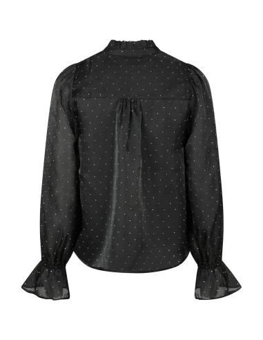 NEO NOIR - AMARA BEDAZZLED BLOUSE NEO NOIR - AMARA BEDAZZLED BLOUSE