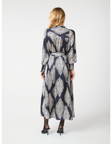 NEO NOIR-NOVALEE PAISLEY DROP DRESS NEO NOIR-NOVALEE PAISLEY DROP DRESS