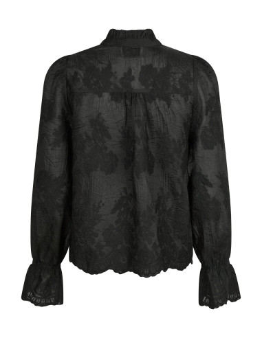NEO NOIR-AMARA BIG EMBROIDERY BLOUSE NEO NOIR-AMARA BIG EMBROIDERY BLOUSE