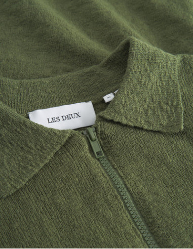 LES DEUX - BRAD ZIPPER POLO
