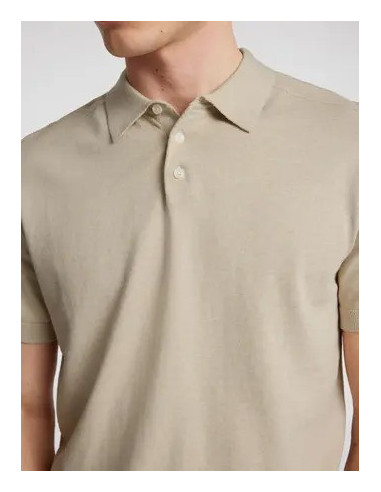 SELECTED - BERG SS KNIT POLO SELECTED - BERG SS KNIT POLO