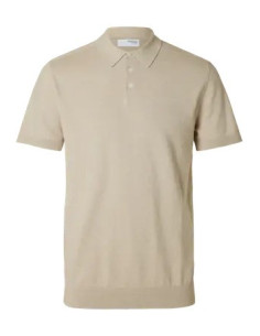 SELECTED - BERG SS KNIT POLO