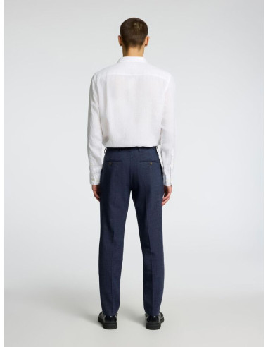 SELECTED - SLIM-OASIS LINEN TRS B SELECTED - SLIM-OASIS LINEN TRS B