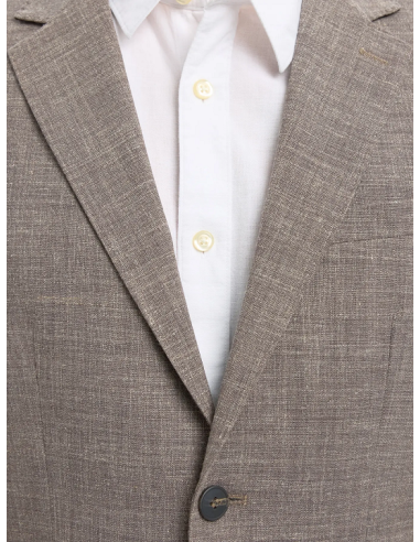 SELECTED - SLIM OASIS LINEN BLZ B SELECTED - SLIM OASIS LINEN BLZ B