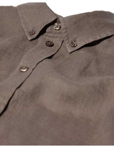 MOS MOSH GALLERY - THEO LINEN SHIRT MOS MOSH GALLERY - THEO LINEN SHIRT