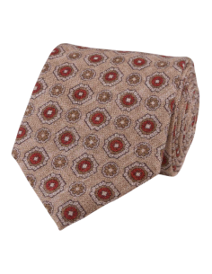 PORTIA - BEIGE SILK TIE