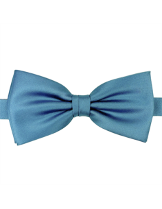PORTIA - MID BLUE BOW TIE
