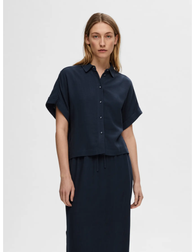 SELECTED - VIVA SS CROPPED SHIRT SELECTED - VIVA SS CROPPED SHIRT