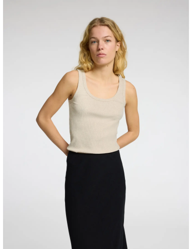 SELECTED - ANNA U-NECK TANK TOP SELECTED - ANNA U-NECK TANK TOP