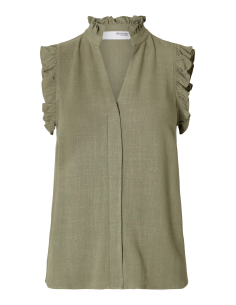 SELECTED - VIVA SL RUFFLE TOP