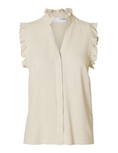 SELECTED - VIVA SL RUFFLE TOP
