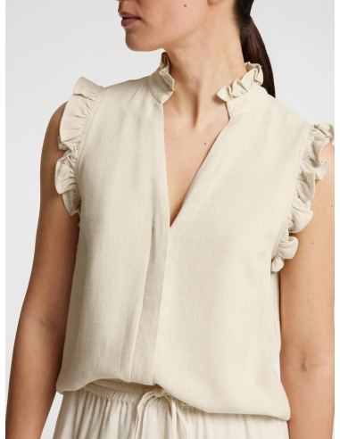 SELECTED - VIVA SL RUFFLE TOP