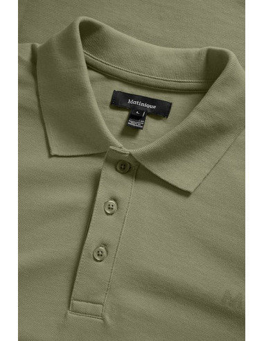 MATINIQUE - POLEO MELANGE POLO SHIRT MATINIQUE - POLEO MELANGE POLO SHIRT