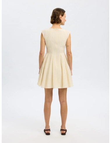 SELECTED - MADDIE SHORT CAP SLEEVE DRESS