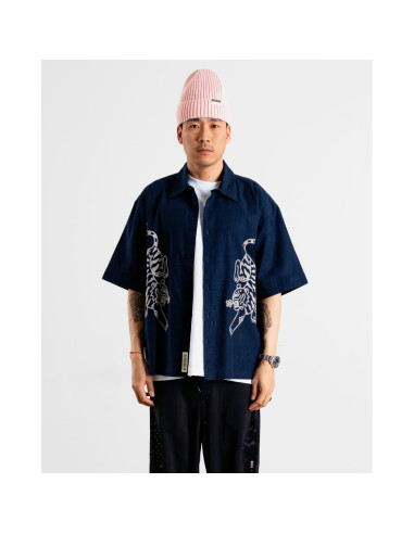 WOODBIRD - WANG TIGER SHIRT WOODBIRD - WANG TIGER SHIRT