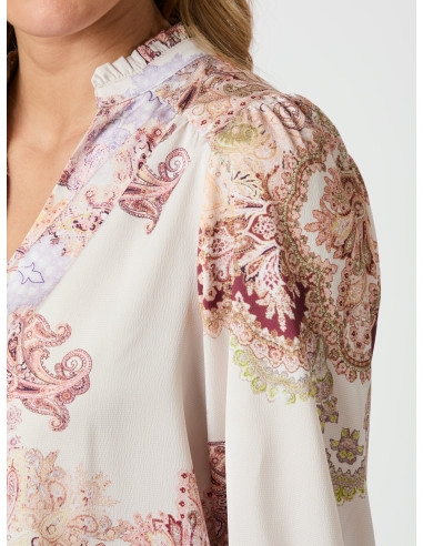 NEO NOIR - ROSELLE ARTIST PAISLEY BLOUSE NEO NOIR - ROSELLE ARTIST PAISLEY BLOUSE
