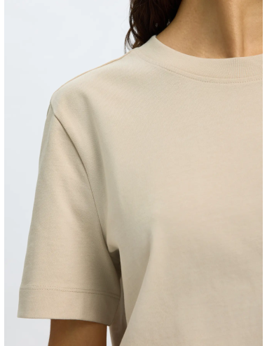 SELECTED - ESSENTIAL SS BOXY TEE