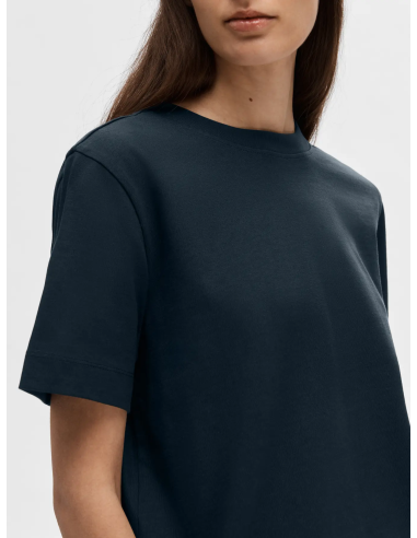 SELECTED - ESSENTIAL SS BOXY TEE