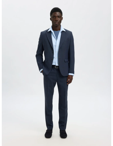 SELECTED - SLIM THEO WOOL BLEND BLZ FLEX