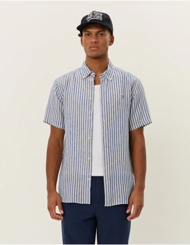 LES DEUX - KRIS LINEN SS SHIRT LES DEUX - KRIS LINEN SS SHIRT