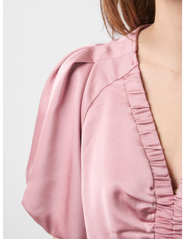 NEO NOIR - ILLANA HEAVY SATEEN DRESS