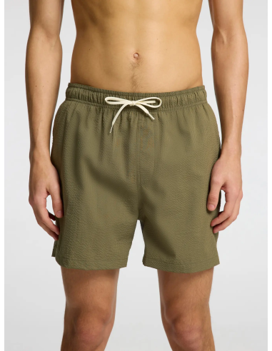 SELECTED - COOPER SEERSUCKER SWIMSHORTS SELECTED - COOPER SEERSUCKER SWIMSHORTS