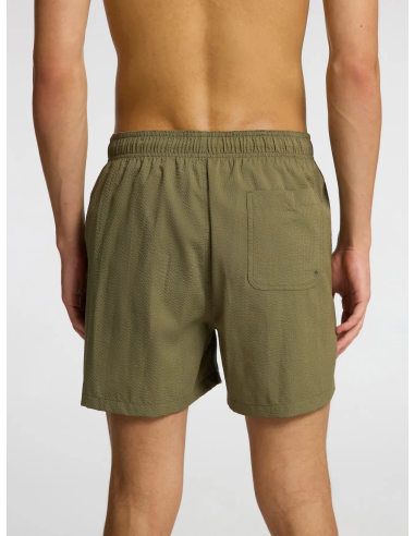 SELECTED - COOPER SEERSUCKER SWIMSHORTS SELECTED - COOPER SEERSUCKER SWIMSHORTS