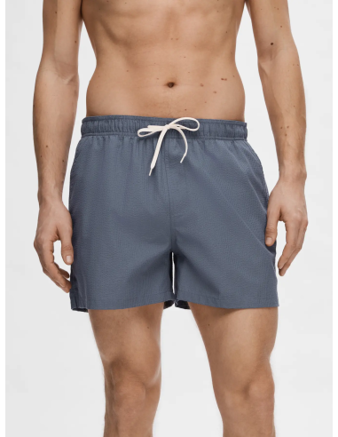 SELCTED - COOPER SEERSUCKER SWIMSHORTS SELCTED - COOPER SEERSUCKER SWIMSHORTS