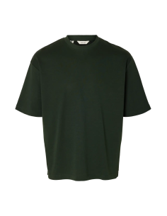 SLHLOOSEOSCAR SS O-NECK TEE