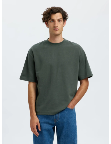 SLHLOOSEOSCAR SS O-NECK TEE SLHLOOSEOSCAR SS O-NECK TEE