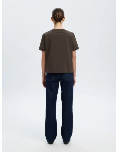 SELECTED - ESSENTIAL SS BOXY TEE