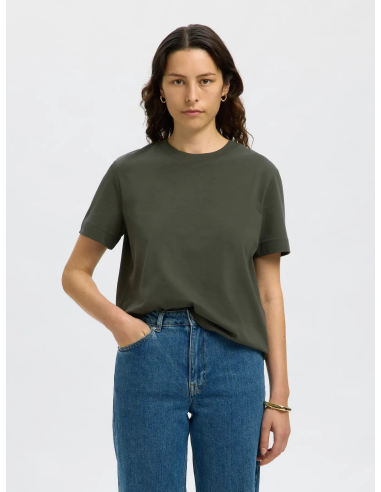 SELECTED - ESSENTIAL SS BOXY TEE SELECTED - ESSENTIAL SS BOXY TEE
