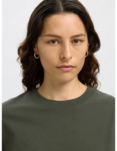 SELECTED - ESSENTIAL SS BOXY TEE SELECTED - ESSENTIAL SS BOXY TEE