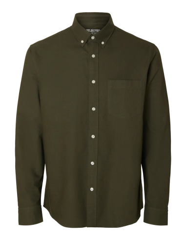 SELECTED - REGRICK OX FLEX SHIRT LS SELECTED - REGRICK OX FLEX SHIRT LS