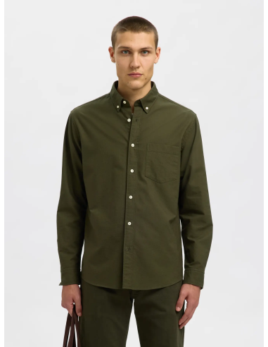 SELECTED - REGRICK OX FLEX SHIRT LS SELECTED - REGRICK OX FLEX SHIRT LS