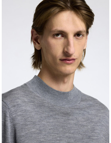 SELECTED - TRAY LS KNIT MERINO MOCK NECK SELECTED - TRAY LS KNIT MERINO MOCK NECK