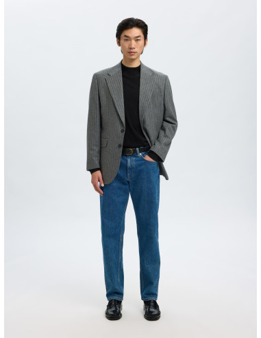 SELECTED - TRAY LS KNIT MERINO MOCK NECK SELECTED - TRAY LS KNIT MERINO MOCK NECK