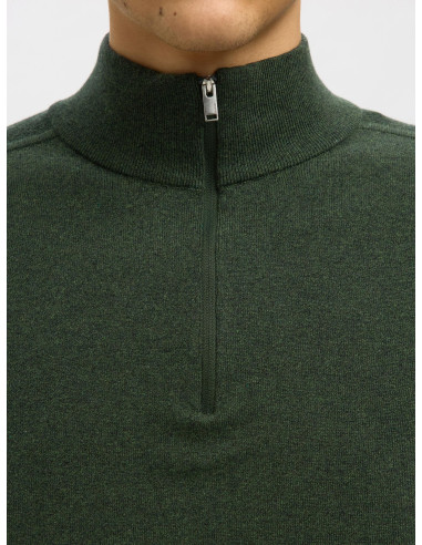 SELECTED - BERG HALF ZIP CARDIGAN SELECTED - BERG HALF ZIP CARDIGAN