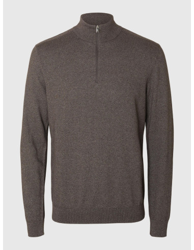 SELECTED - BERG HALF ZIP CARDIGAN SELECTED - BERG HALF ZIP CARDIGAN