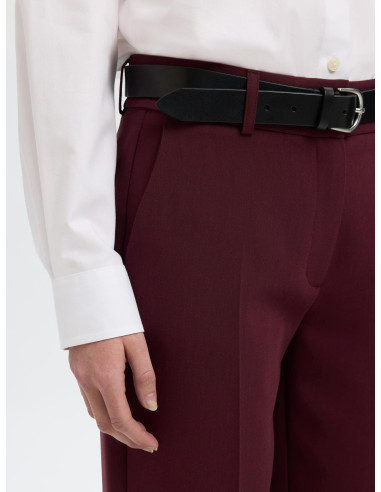 SELECTED - RITA-RIA MW CROP PANT MEL SELECTED - RITA-RIA MW CROP PANT MEL